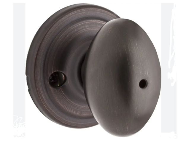 Weiser Troy Venetian Bronze Bed/Bath Privacy Interior Door Knob